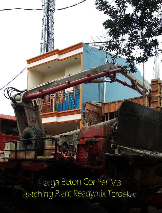 Harga Beton Cor Per M3 Batching Plant Readymix Terdekat